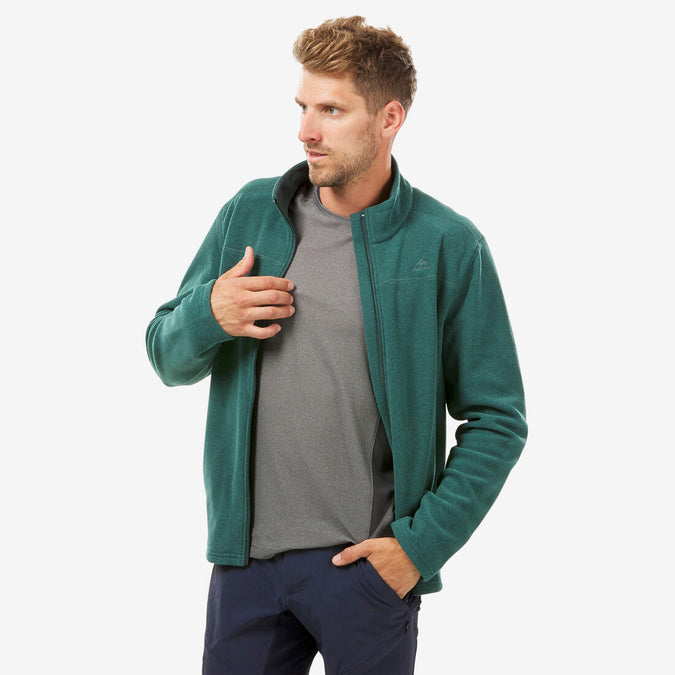 Men’s Hiking Fleece Jacket mh100, photo 7 of 6