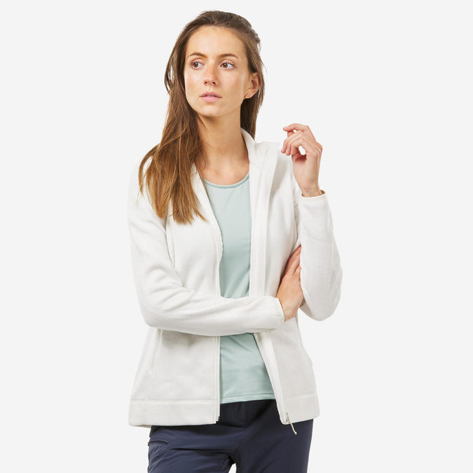 Women’s Hiking Fleece Jacket - MH100, photo 7 of 6