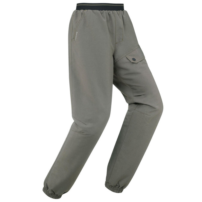 CHILDREN'S WARM WATER-REPELLENT HIKING TROUSERS - SH100 - AGE 7-15, photo 7 of 6