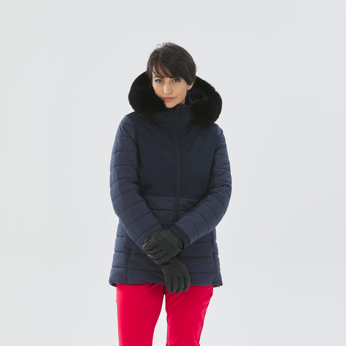 





Women's Mid-Length Warm Ski Jacket 100, photo 1 of 10