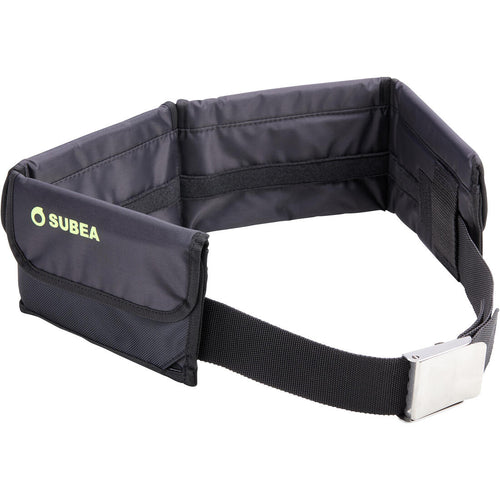 





Diving weight belt with soft pockets for lead weights