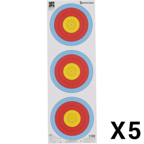 





Trispot Archery Target Face x5
