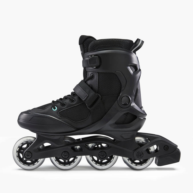 Adult Inline Fitness Skates FIT100 - Black/Mint, photo 17 of 14