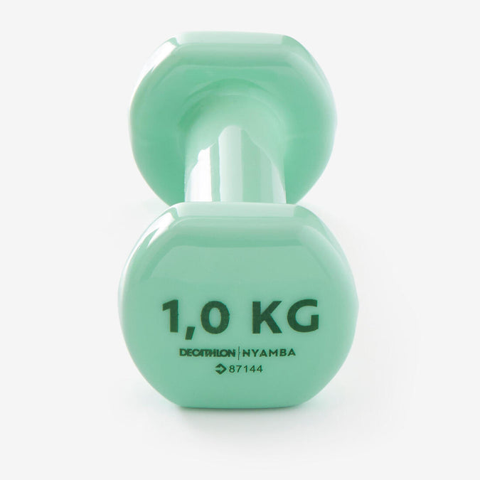 Fitness 1 kg Dumbbells Twin-Pack - Green, photo 6 of 4