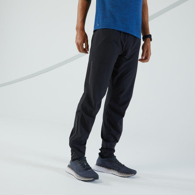Men's Running Lightweight Trousers - KIPRUN Run 500 Light - Black, photo 14 of 10