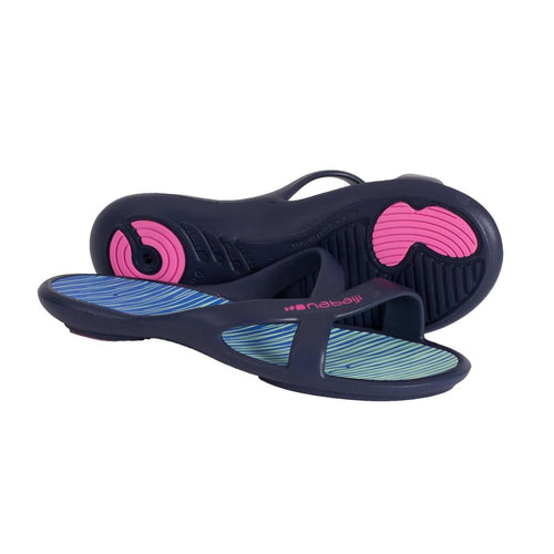 





Women's pool sandals - Slap 500 print - Lay