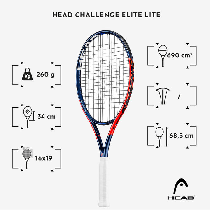 Challenge Elite Lite Tennis Racket, photo 4 of 2