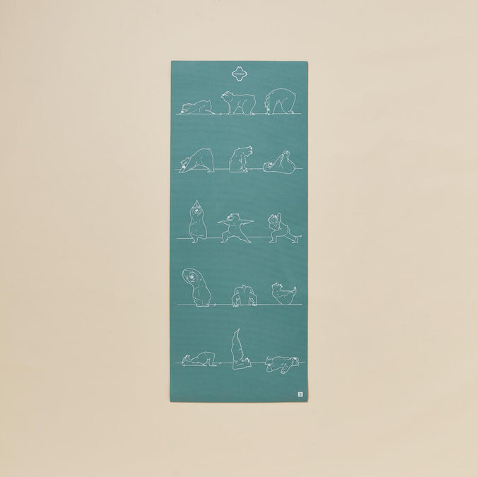 





Kids' Yoga Mat 150 cm ⨯ 60 cm ⨯ 5 mm - Khaki Bear, photo 1 of 4