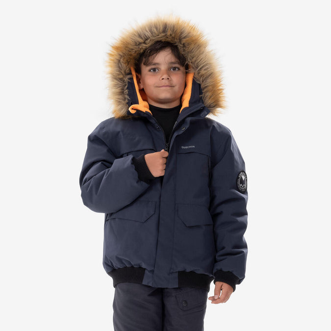 





KIDS’ WARM AND WATERPROOF HIKING JACKET - SH100 -6.5°C - 7-15 YEARS, photo 1 of 11