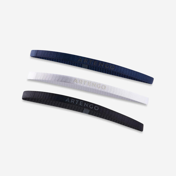 





Elastic Hair Band Tri-Pack - Navy / Sky Blue / Coral, photo 1 of 6