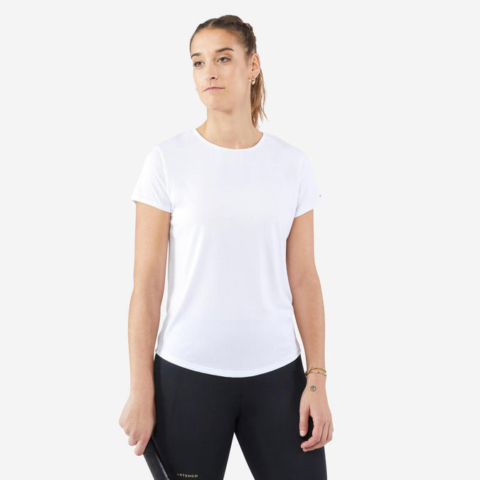 





Women's Tennis Quick-Dry Crew Neck T-Shirt Essential 100, photo 1 of 4