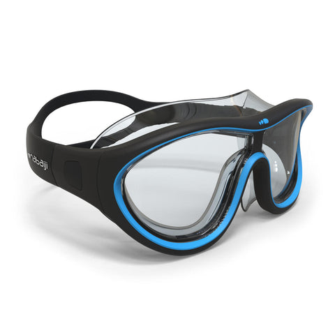 





SWIMMING POOL MASK SWIMDOW SIZE L CLEAR LENSES - BLACK BLUE