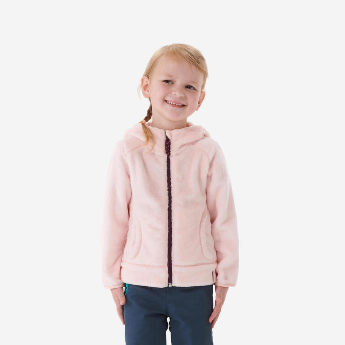 





Kids’ Warm Hiking Fleece Jacket - MH500 Aged 2-6, photo 1 of 6