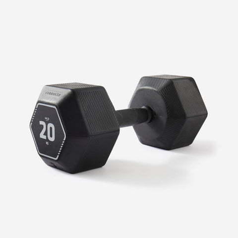 





Cross Training and Weight Training Hex Dumbbells 20 kg - Black