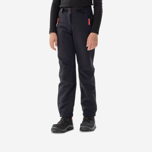 





Kids’ Warm Hiking Softshell Trousers - SH500 Mountain - Ages 7-15