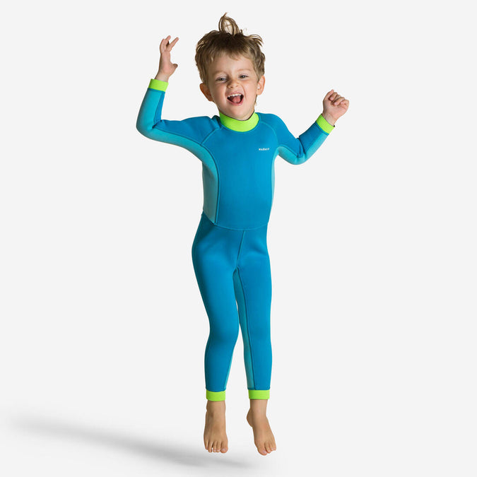 





Young Kids' Swimming Neoprene Wetsuit - TI WARM - Blue, photo 1 of 4