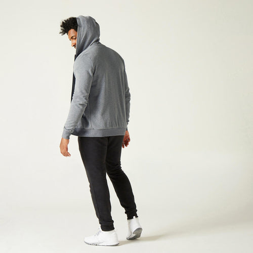 





Men's Zip-Up Fitness Hoodie 100