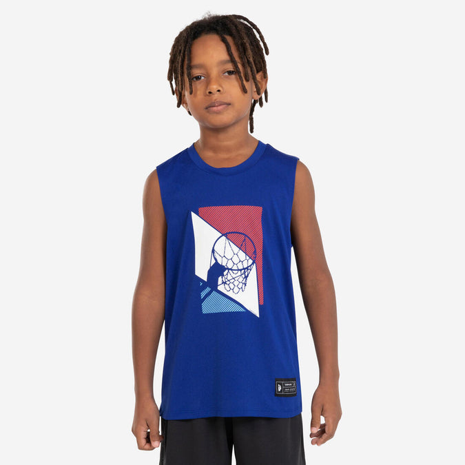 





Kids' Sleeveless Basketball Jersey TS500NS, photo 1 of 6