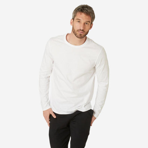 





Men's Long-Sleeved Fitness T-Shirt 100