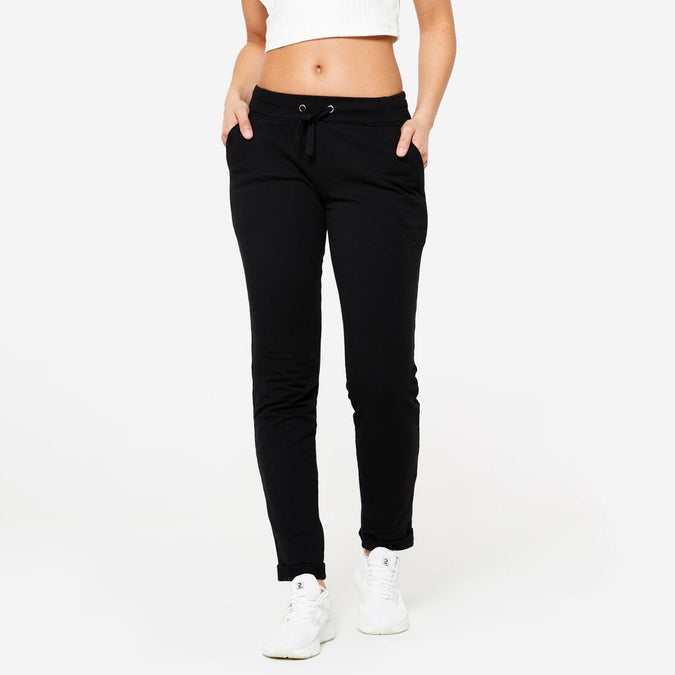 





Women's Slim-Fit Fitness Jogging Bottoms 500, photo 1 of 6