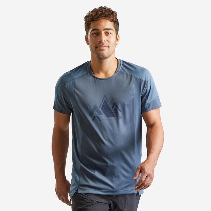 





Men's Hiking Synthetic Short-Sleeved T-Shirt  MH500, photo 1 of 6