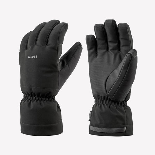 





Adult Warm Ski Gloves 500 - Black