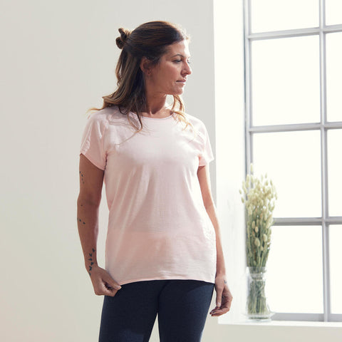 





Women's Gentle Yoga Cotton T-Shirt