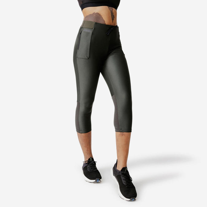 





Women's Running Breathable Cropped Leggings KIPRUN Run 500 Dry, photo 1 of 6