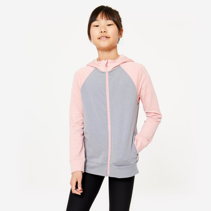 





Girls' Warm Breathable Gym Jacket S500, photo 1 of 6