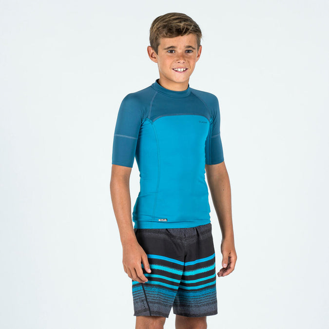 





Boy’s surfing anti-UV short-sleeved T-shirt - 500, photo 1 of 5