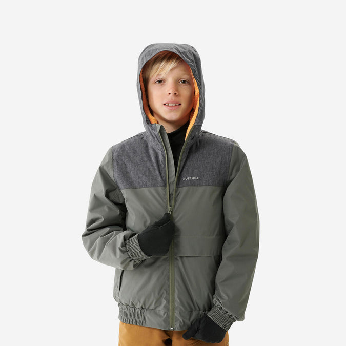 





KIDS’ WARM AND WATERPROOF WINTER HIKING JACKET - SH100 -3.5°C - 7-15 YEARS, photo 1 of 6