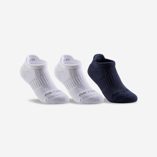 





Kids' Low Tennis Socks Tri-Pack RS 500