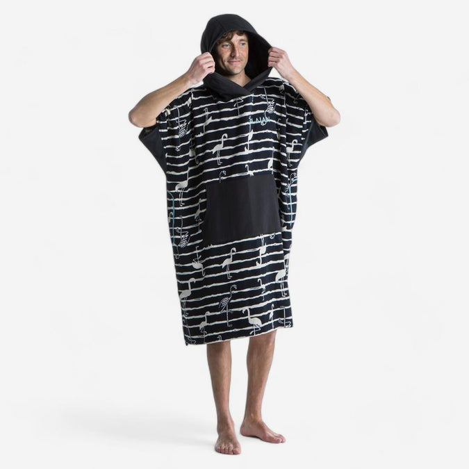 





ADULT SURFING PONCHO 500 Fish Print, photo 1 of 17