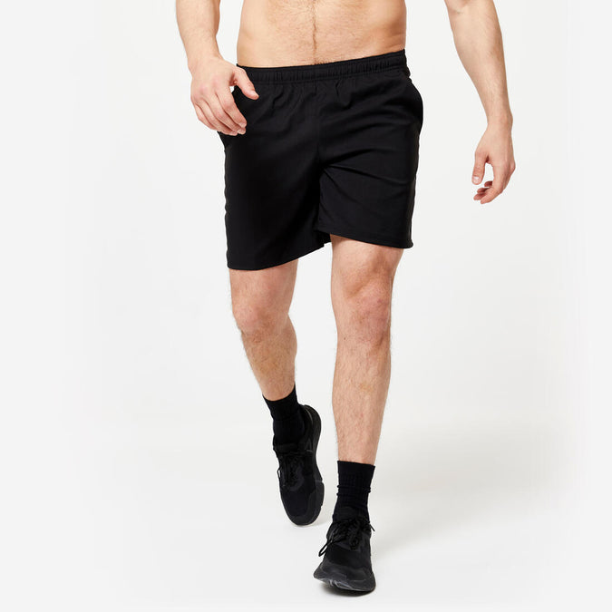 





Men's Breathable Breathable Fitness Shorts - Black, photo 1 of 5