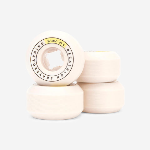 





56 mm 99A Conical Skateboard Wheels 4-Pack - Ivory