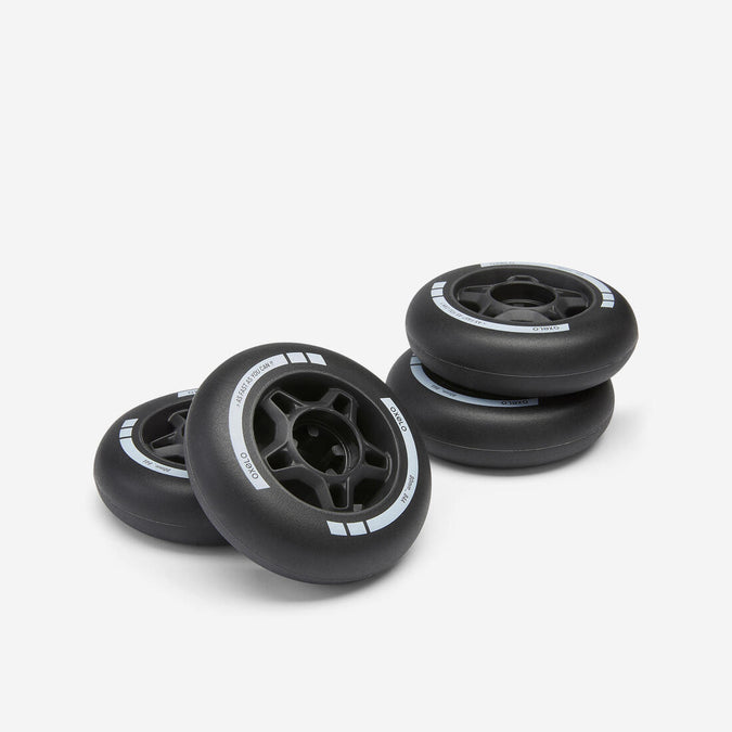 





80 mm 84A Inline Fitness Skate Wheels Fit 4-Pack - Black, photo 1 of 6