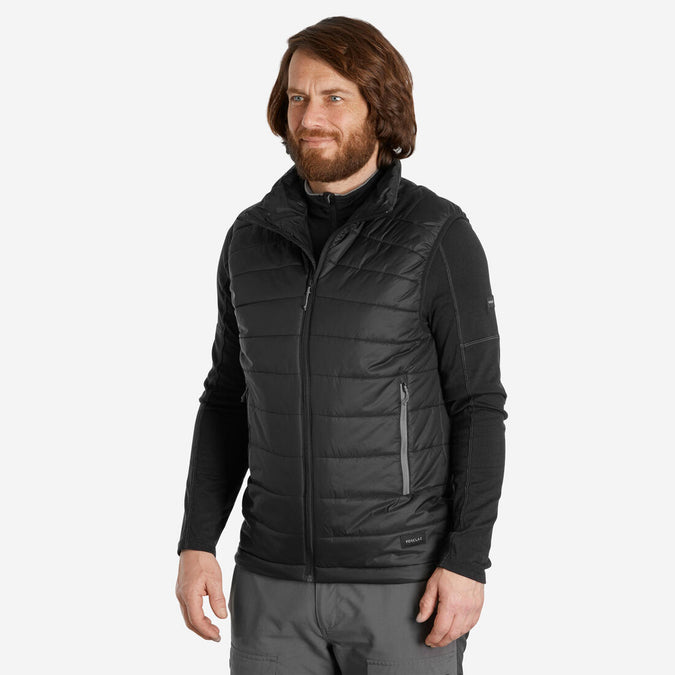 





Men’s synthetic mountain trekking padded gilet - MT100, photo 1 of 6