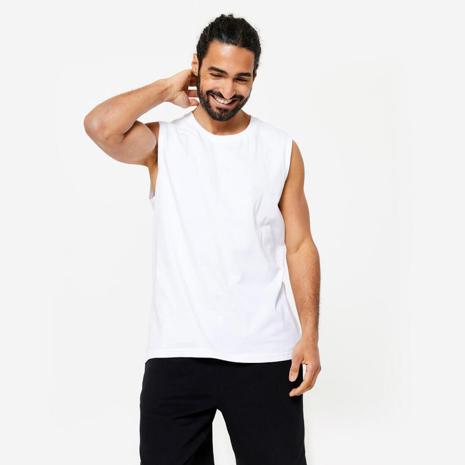 





Men's Stretchy Fitness Tank Top 500, photo 1 of 6