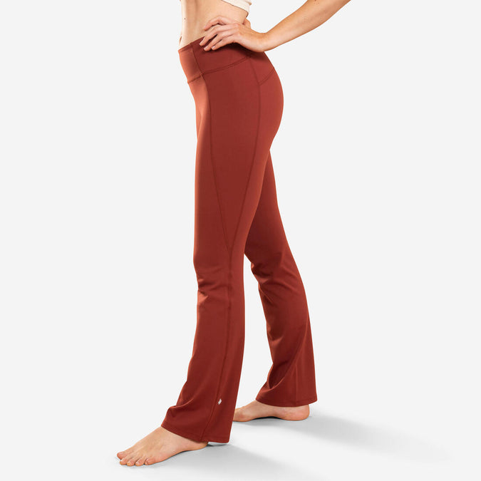 





Premium Flared Dynamic Yoga Bottoms - Terracotta, photo 1 of 5