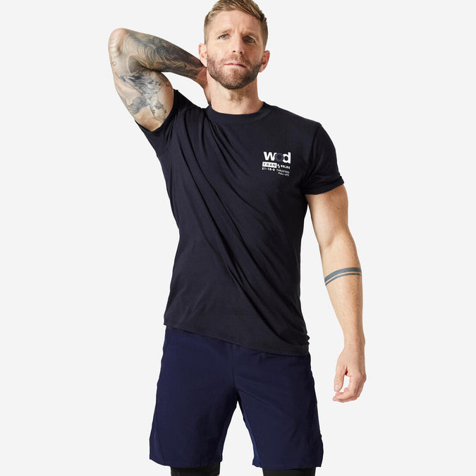 





Men's Crew Neck Breathable Soft Slim-Fit Cross Training T-Shirt, photo 1 of 4