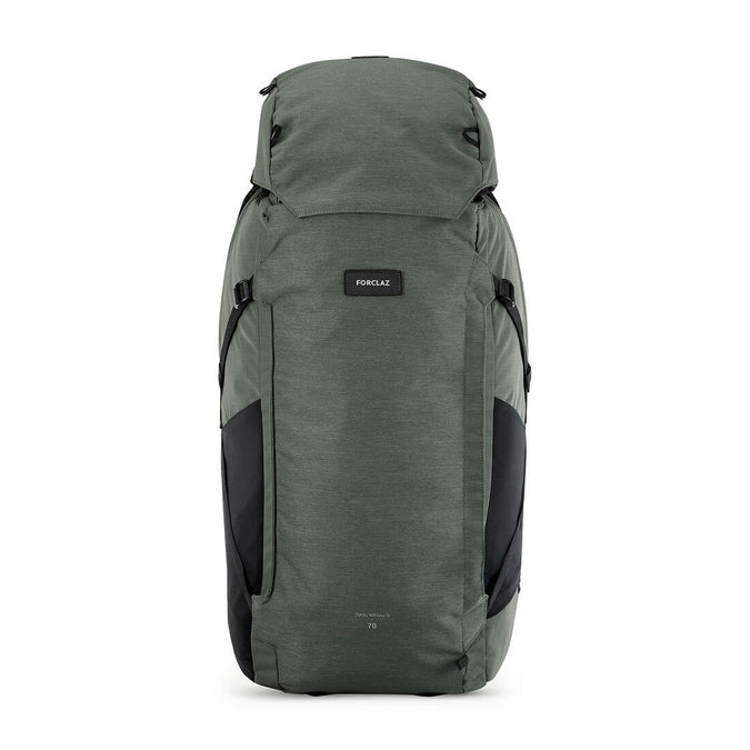 





Men’s travel trekking rucksack with suitcase opening 70+6 litre - Travel 900, photo 4 of 17