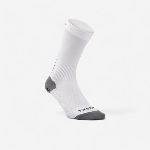 





Kids' Football Grippy Socks Viralto II MiD Club - White