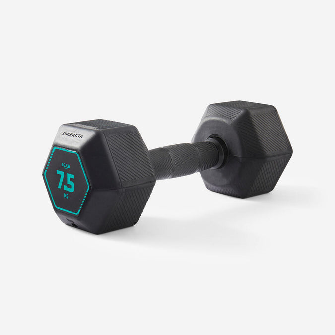 





7.5 kg Cross Training and Weight Training Hexagonal Dumbbell - Black, photo 1 of 4