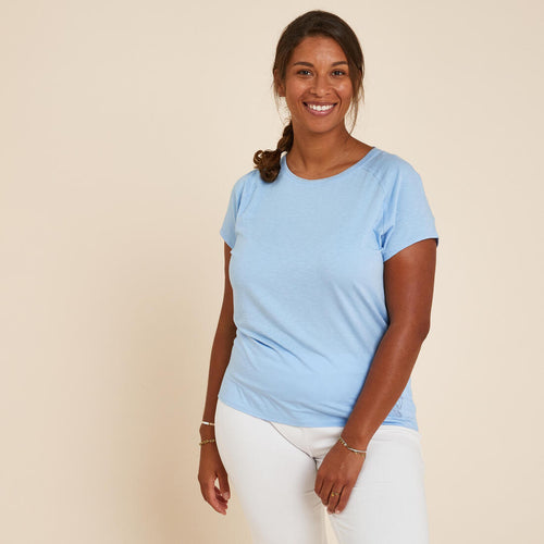 





Women's Gentle Yoga Cotton T-Shirt