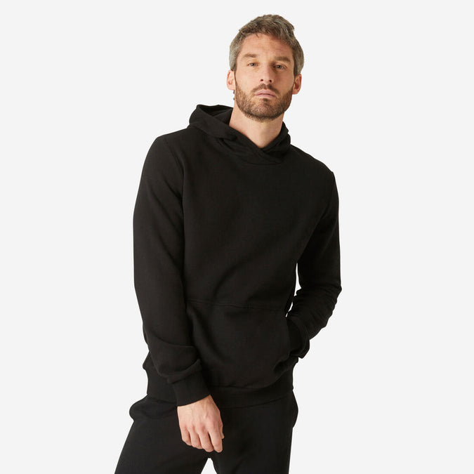 





Men's Crew Fitness Hoodie 100 - Black, photo 1 of 7