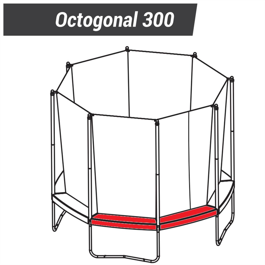 DOMYOS Trampoline octagonal 300 - protective foam padding | Foam pad DOMYOS Trampoline octagonal 300 - protective foam padding | Foam pad