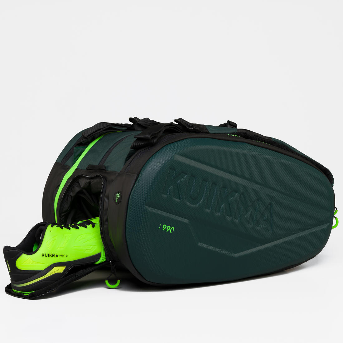 KUIKMA Isothermal padel bag 46l-54l pl 990 - green | Racket sport bag KUIKMA Isothermal padel bag 46l-54l pl 990 - green | Racket sport bag