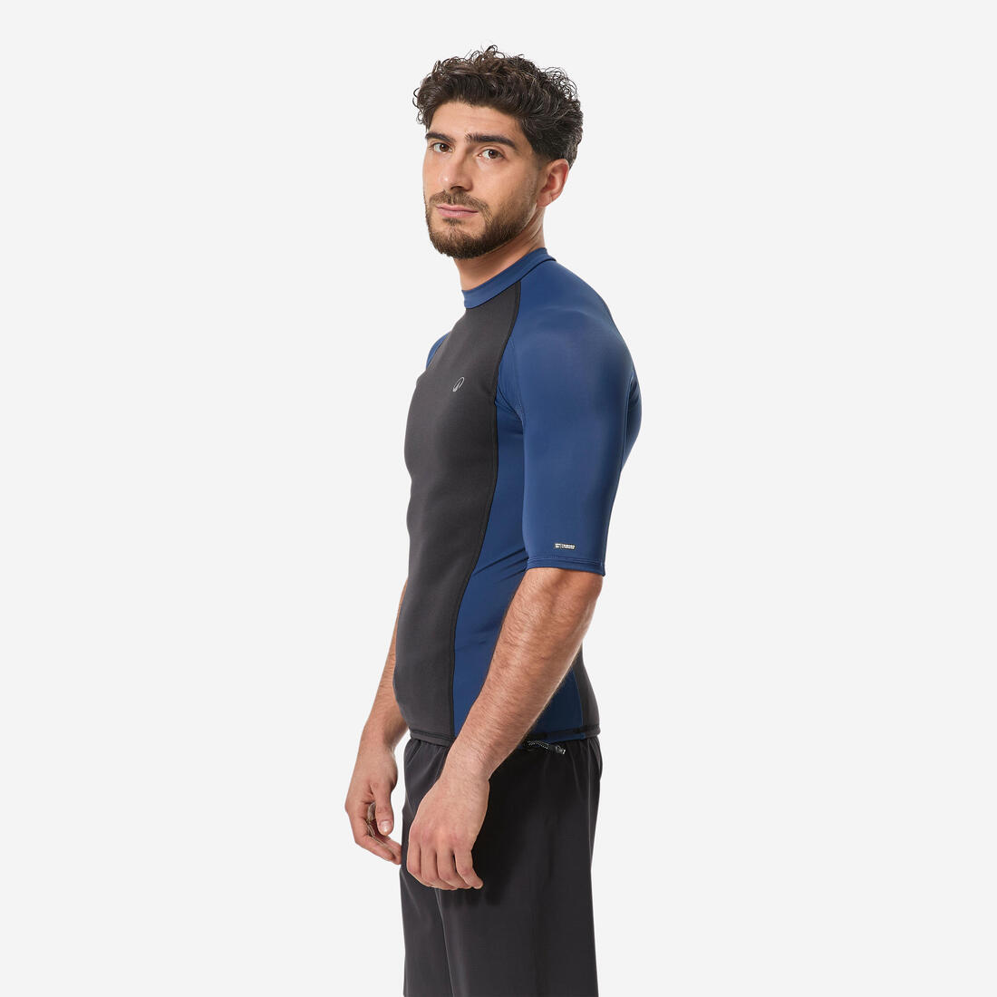 DECATHLON Men's surfing short-sleeved neoprene thermal anti-uv t-shirt top. | Top DECATHLON Men's surfing short-sleeved neoprene thermal anti-uv t-shirt top. | Top