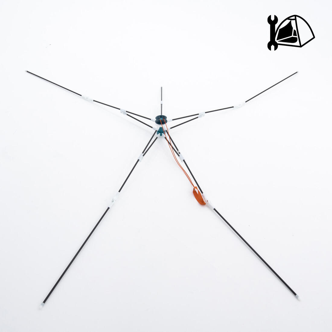 QUECHUA Replacement half-structure kit - 2-second easy 2-person tent | Tent poles QUECHUA Replacement half-structure kit - 2-second easy 2-person tent | Tent poles