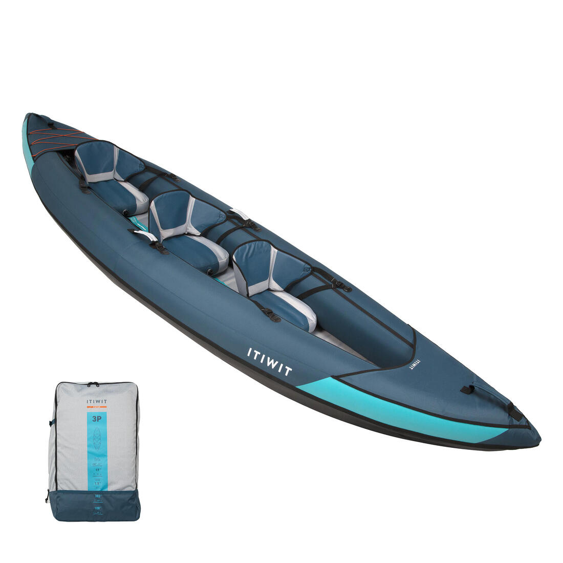 DECATHLON Floor bladder for itiwit 100 3-seater textile kayaks | Bladder DECATHLON Floor bladder for itiwit 100 3-seater textile kayaks | Bladder